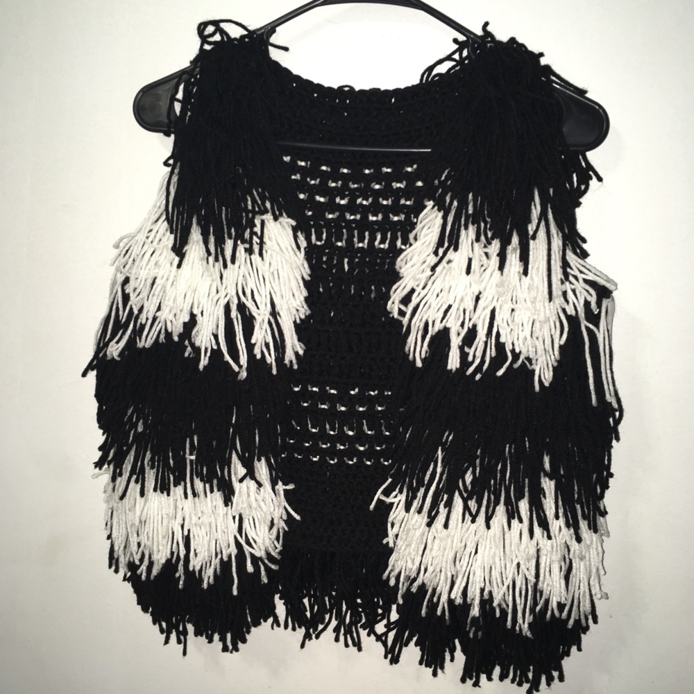 shaggy vest
